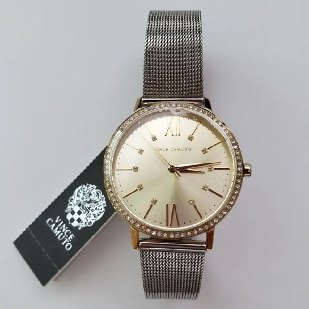 Vince Camuto 34mm Mesh Bracelet Watch